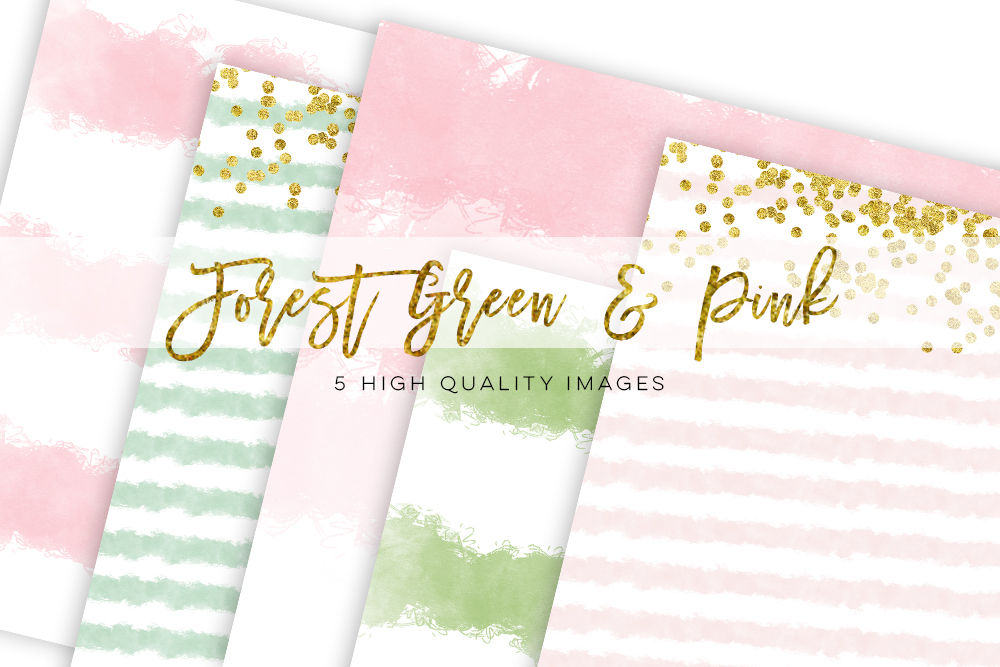 Pink Digital Paper: Pink and Gold With Pink -   Pink scrapbook paper,  Pink scrapbook, Pink and gold