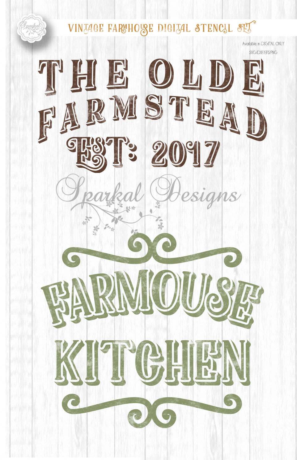 Bundle Of Vintage Country Farm Designs For Wood Sign Stenciling Cutting Files In Svg Dxf Eps Png By Sparkal Designs Thehungryjpeg Com