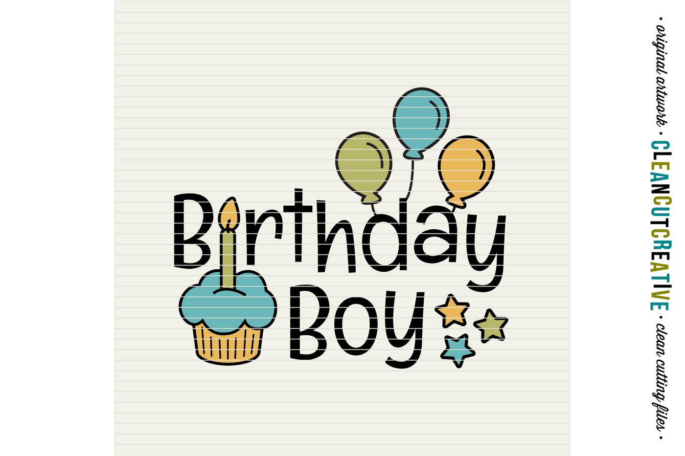 Download Birthday Boy - SVG DXF EPS PNG - Cricut & Silhouette ...