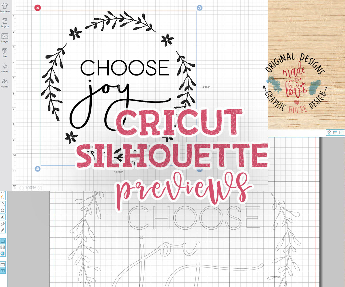 Choose Joy Cutting File & Printabl By Graphichousedesign 