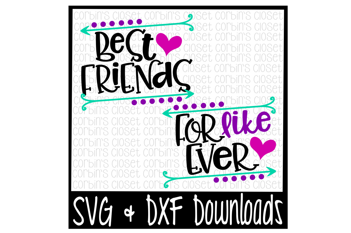 Best Friend Svg Free