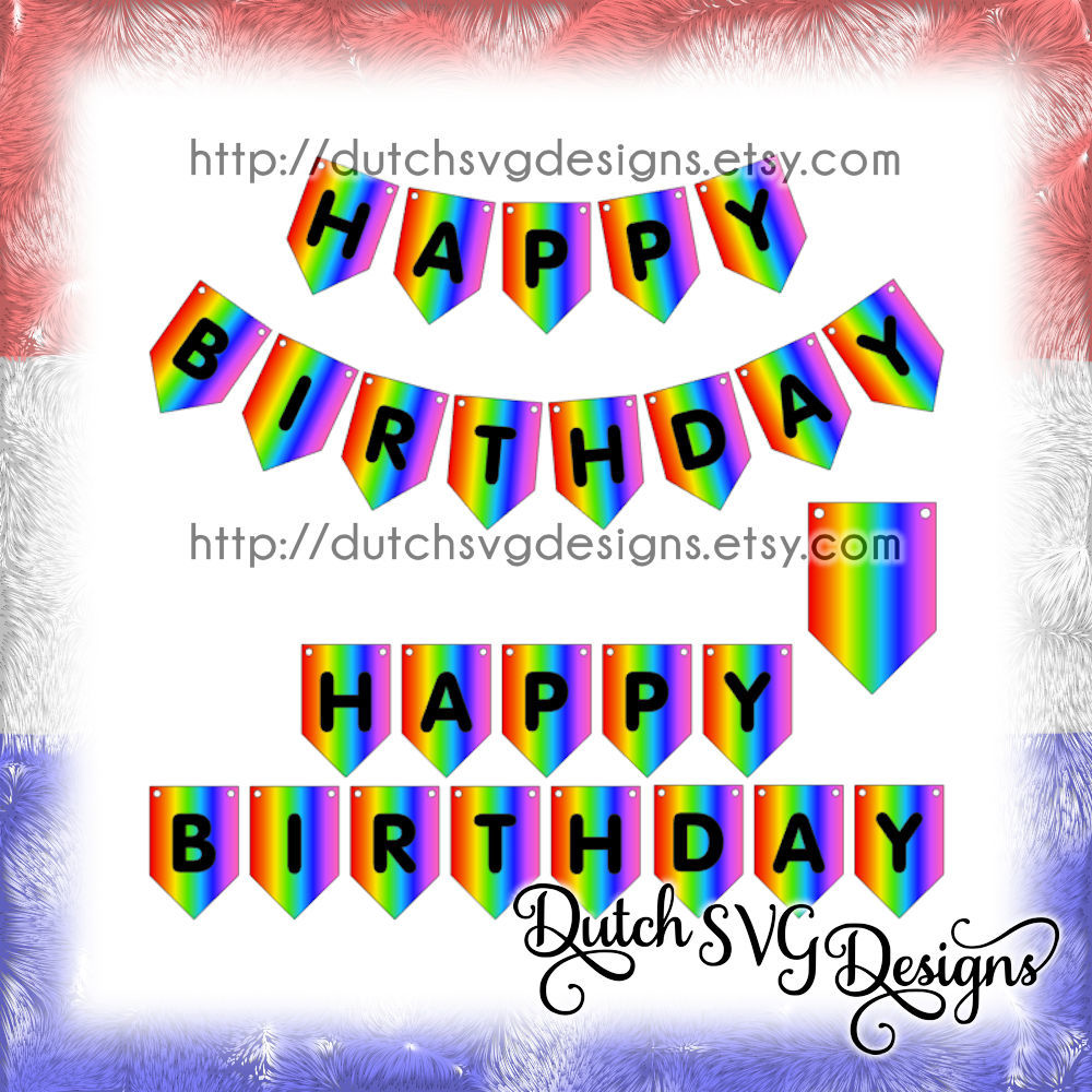 ori 55342 de2ee2f4ad42d0232deef2d1c4672da7a55751ef happy birthday banner cutting file in jpg png svg eps dxf for cricut and silhouette congratulations vector diy flag cut file