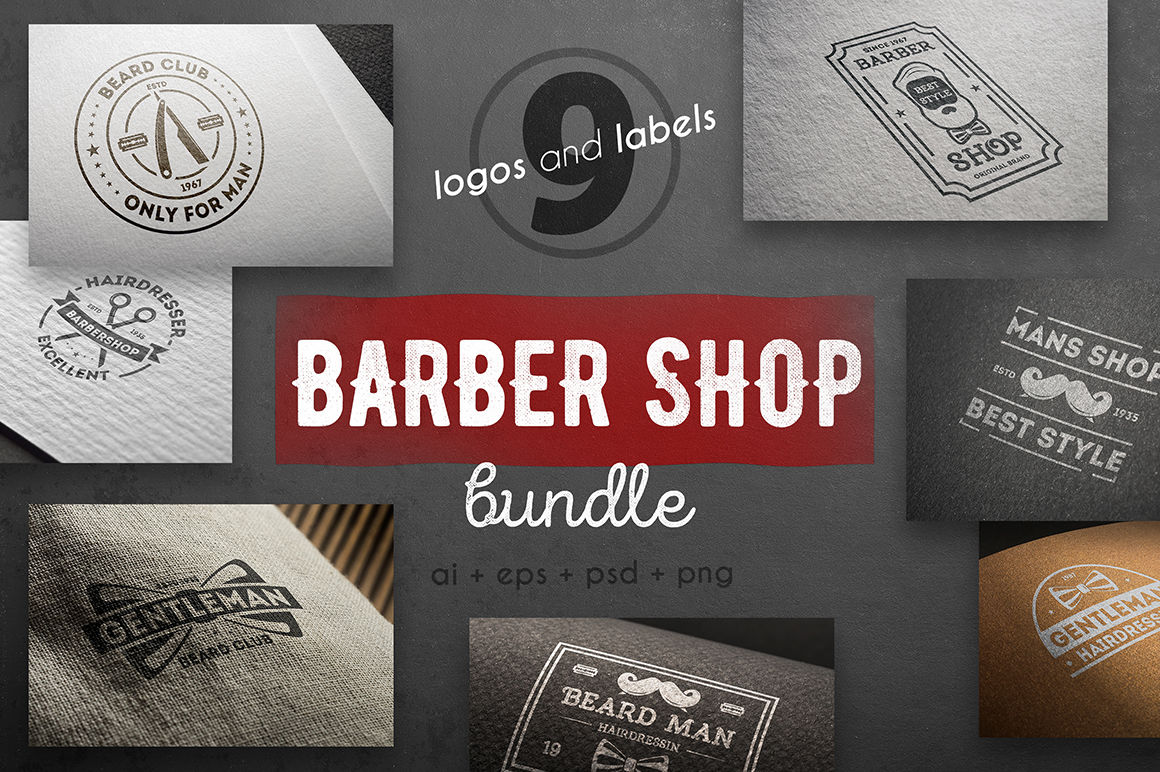 Download Barber Mockup Psd Yellowimages