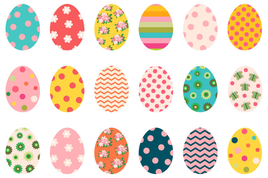 easter egg hunt clip art