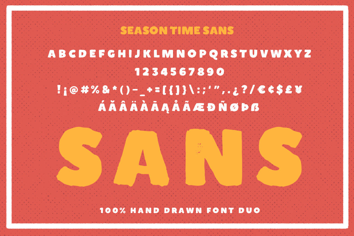 Season Times Vintage Font Duo By Vintage Voyage Thehungryjpeg Com