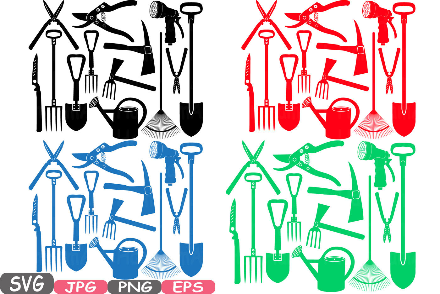 farmer tools clipart