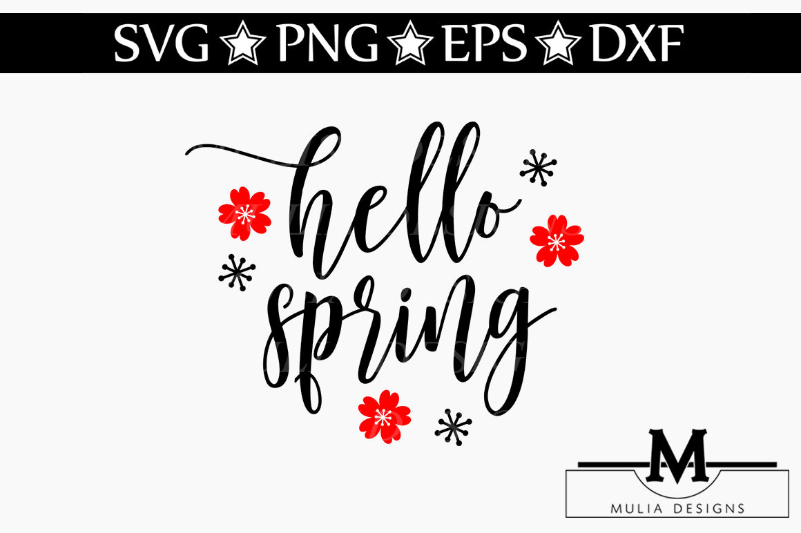 Download Hello Spring SVG By Mulia Designs | TheHungryJPEG.com