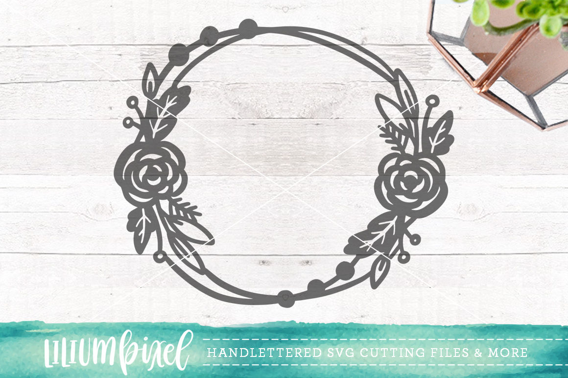 Free Free 86 Cricut Flower Wreath Svg SVG PNG EPS DXF File