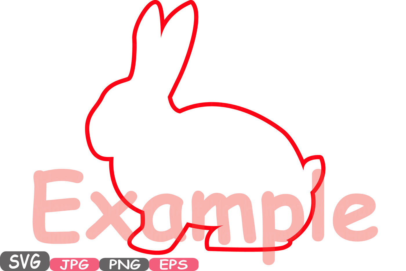 Free Free Bunny Rabbit Silhouette Svg 226 SVG PNG EPS DXF File