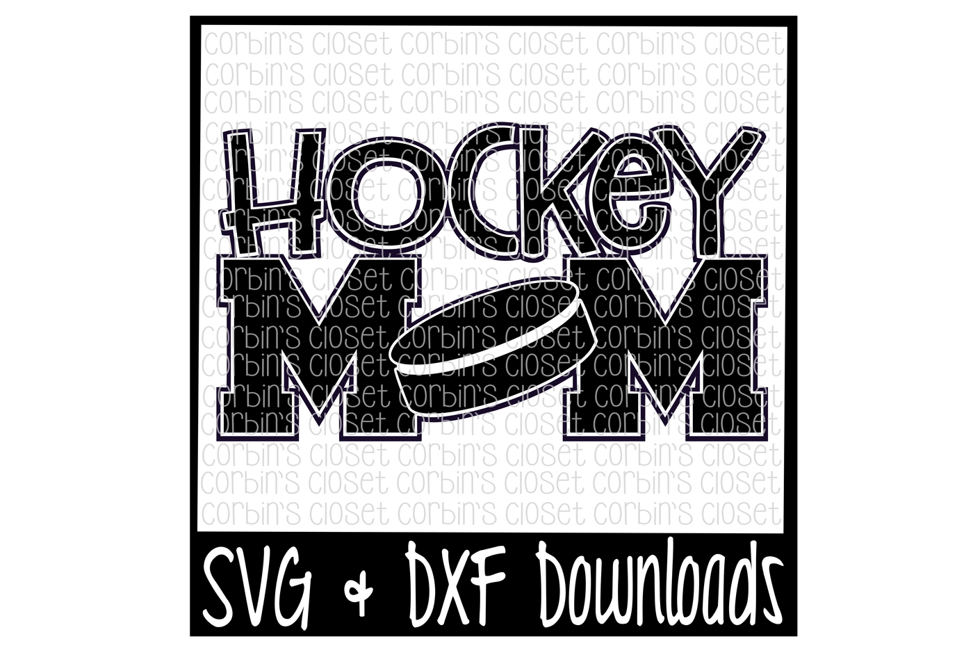 Hockey Mom SVG, Livin That Hockey Mom Life SVG cut file 