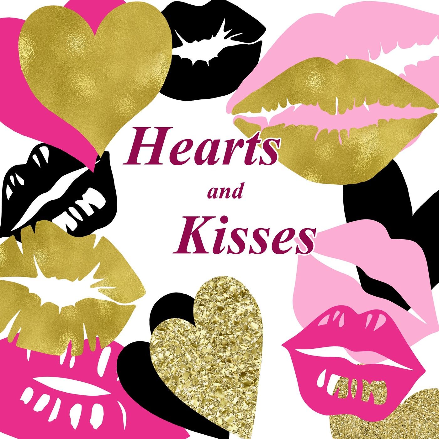 Love and kisses clipart By DigitalDesignsAndArt | TheHungryJPEG