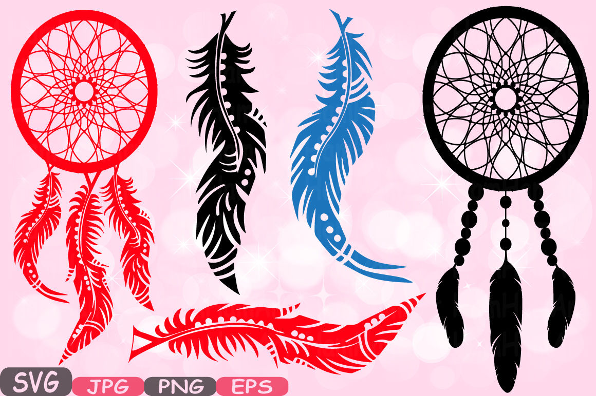Download Dream Catcher Svg Monogram Silhouette Cutting Files Svg Clipart Boho Bohemian Dream Cricut Designs Feathers Pack Indian Native Tribal 506s By Hamhamart Thehungryjpeg Com