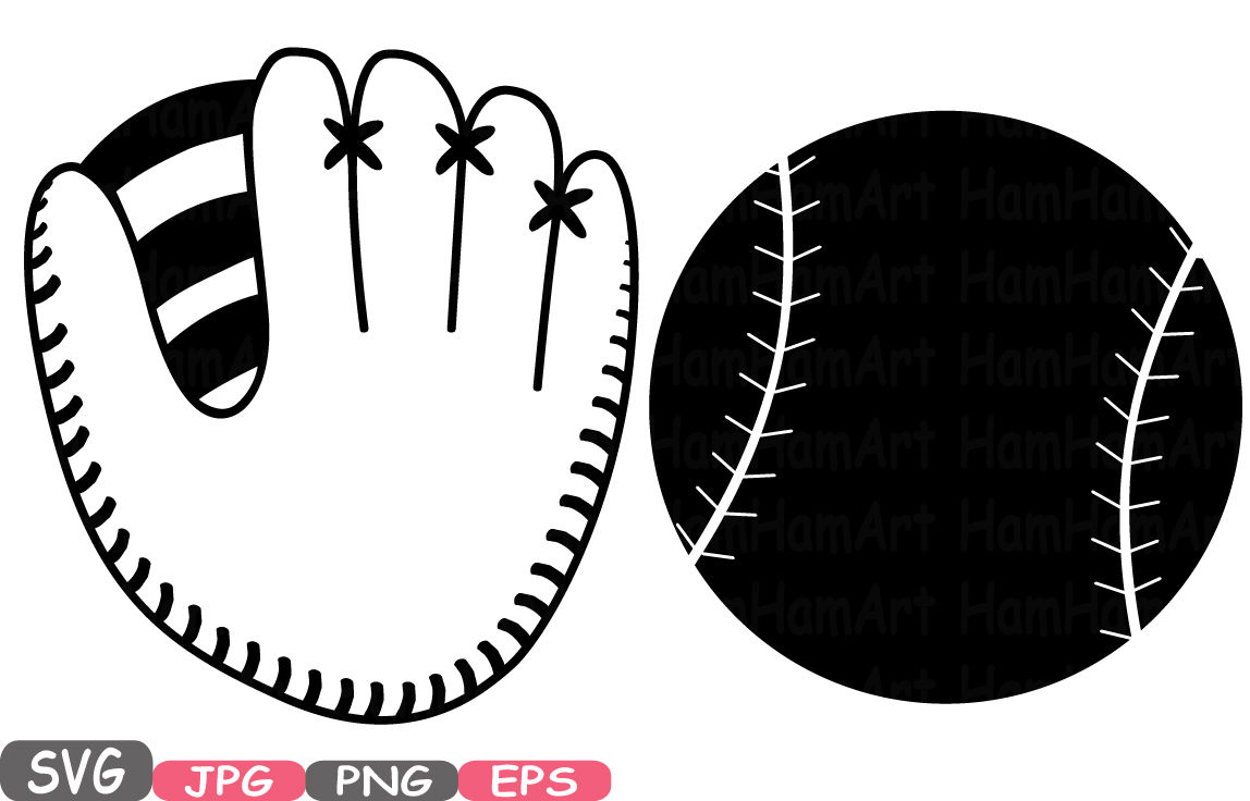 Download Baseball SVG Mascot cutting files svg Baseball clipart silhouette t-shirt files for silhouette ...