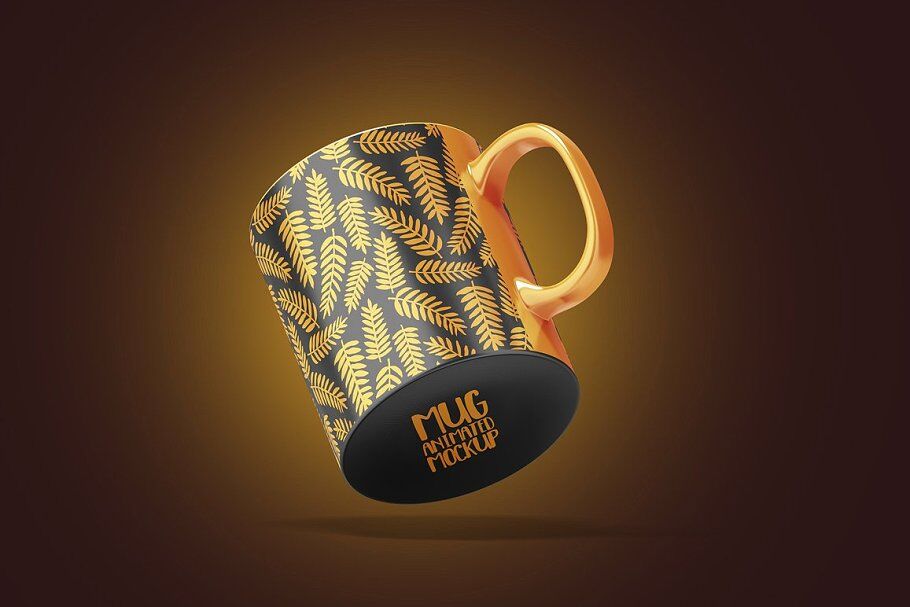 Download Mug Animated Mockup By rebrandy | TheHungryJPEG.com