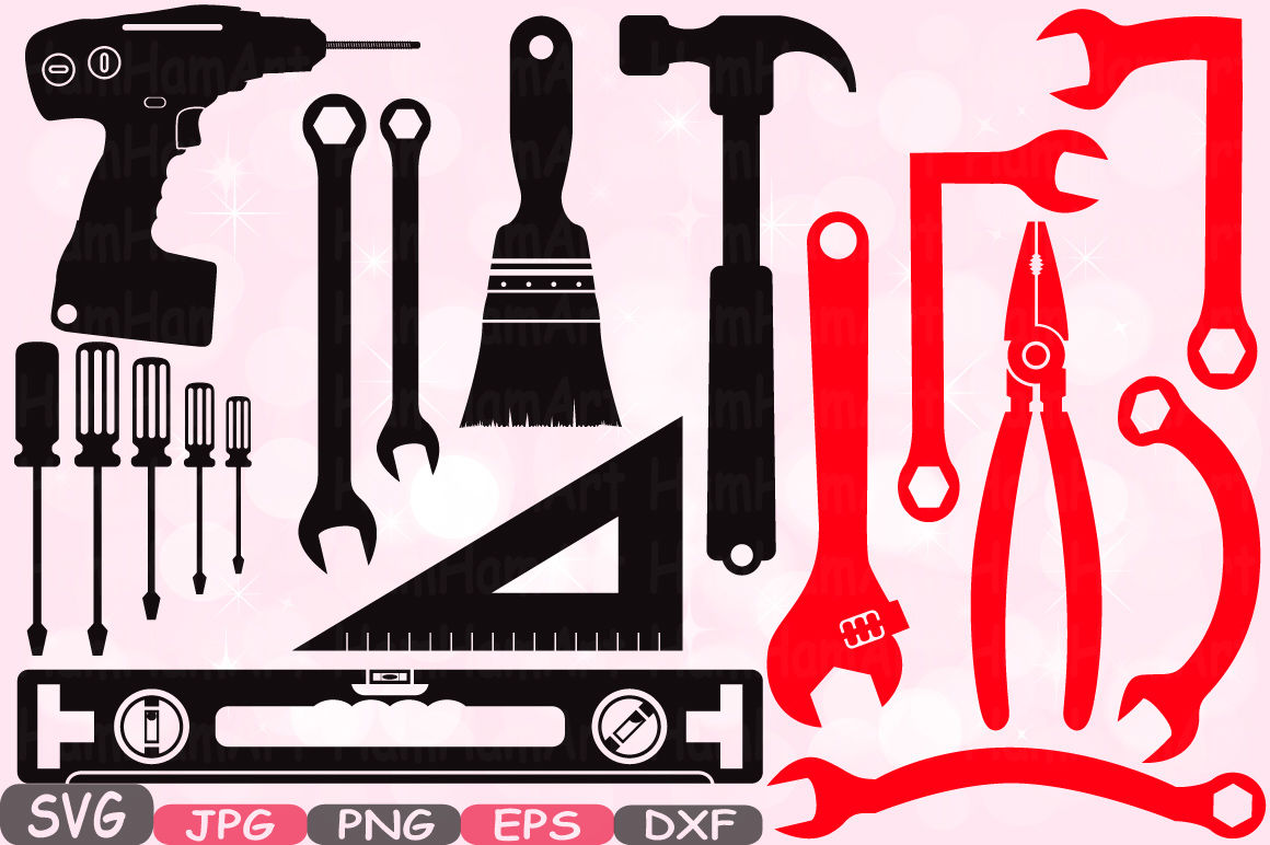 Download Mechanic Tools Silhouette Svg Cutting Files Clipart Handyman Color Svg Hammer Tool Designs Science Tools Svg Bundle Cricut Vinyl Cameo 648s By Hamhamart Thehungryjpeg Com