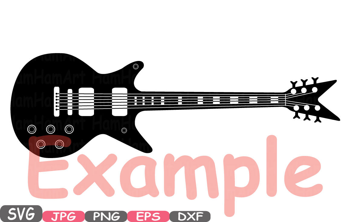 Download Rock 'n' Roll Music Cutting files SVG clipart Silhouette ...