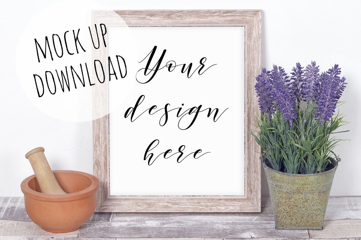 Download Rustic Frame Mockup Bundle - 35% Off By Doodle and Stitch ...