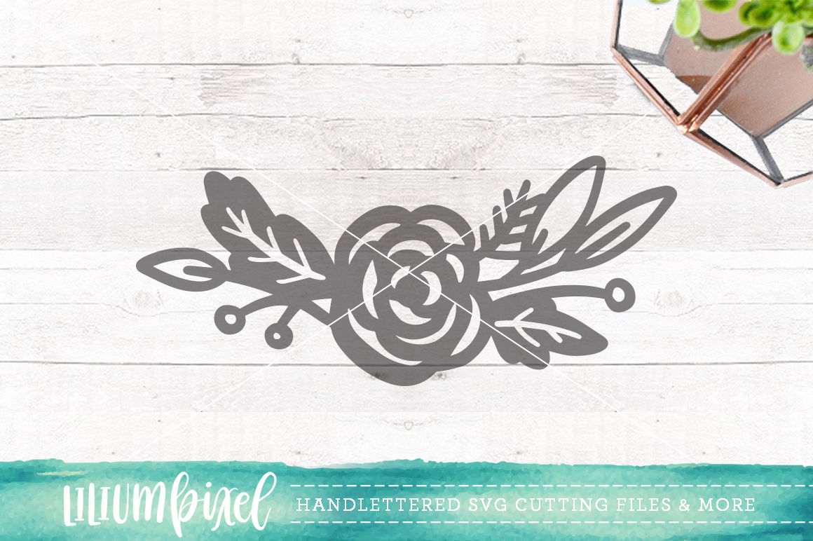 Download Floral Swag / SVG PNG DXF By Lilium Pixel SVG | TheHungryJPEG.com