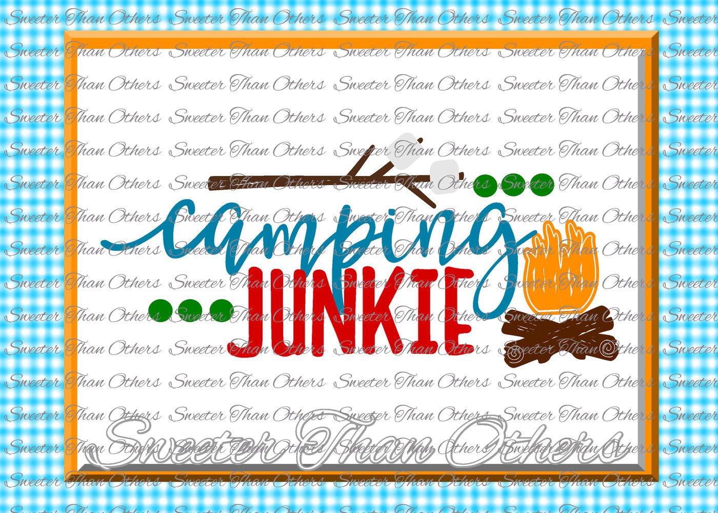 Camping Svg Camping Junkie Svg Pattern Dxf Silhouette Cameo Cut File Cricut Cut File Instant Download Vinyl Design Htv Scal By Sweeter Than Others Thehungryjpeg Com