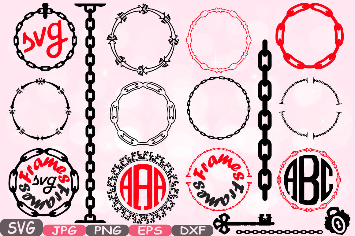 Arrow And Chain Circle Frame Svg Silhouette Cutting Files Round Arrows Love Monogram Border Bogo Tribal Frames Abc Valentine Arrows 654s By Hamhamart Thehungryjpeg Com