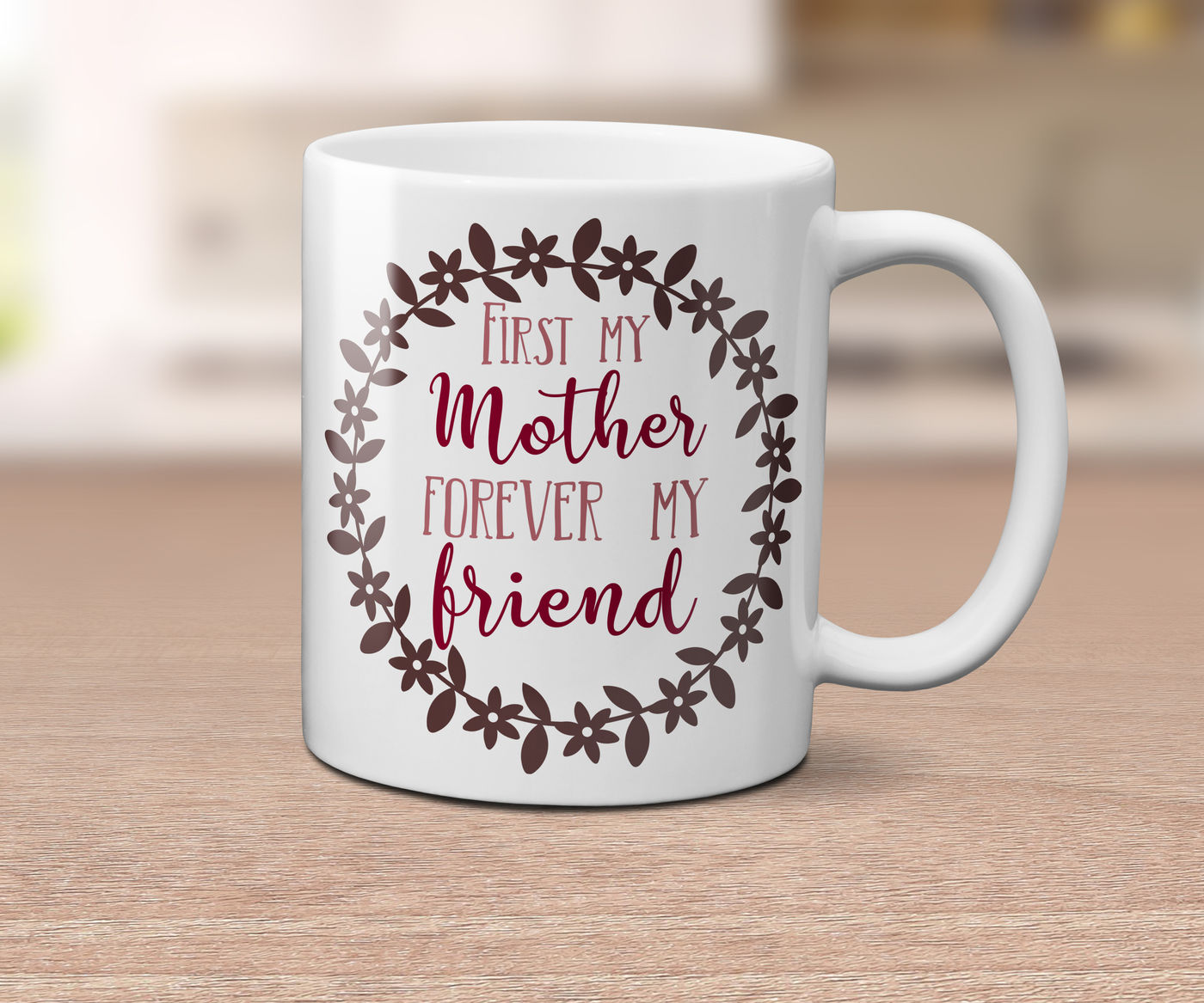 First My Mother Forever My Friend Svg Dxf Eps Png By Esi Designs Thehungryjpeg Com