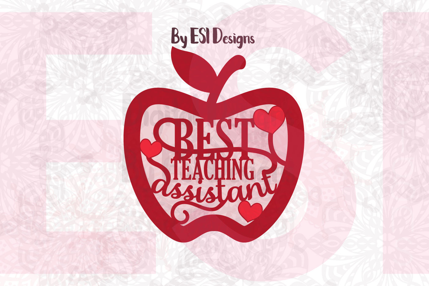Download Best Teaching Assistant - SVG, DXF, EPS & PNG By ESI Designs | TheHungryJPEG.com