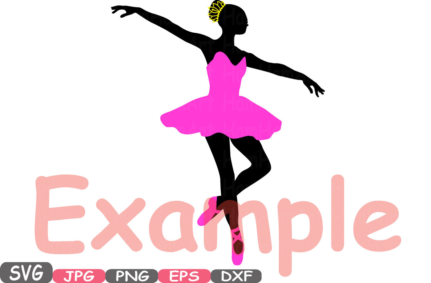 Download Ballet Ballerina SVG Silhouette Cutting Files sign icons dance slippers Cricut Design cameo ...