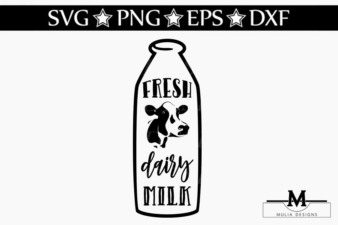 Download Fresh Dairy Milk SVG By Mulia Designs | TheHungryJPEG.com