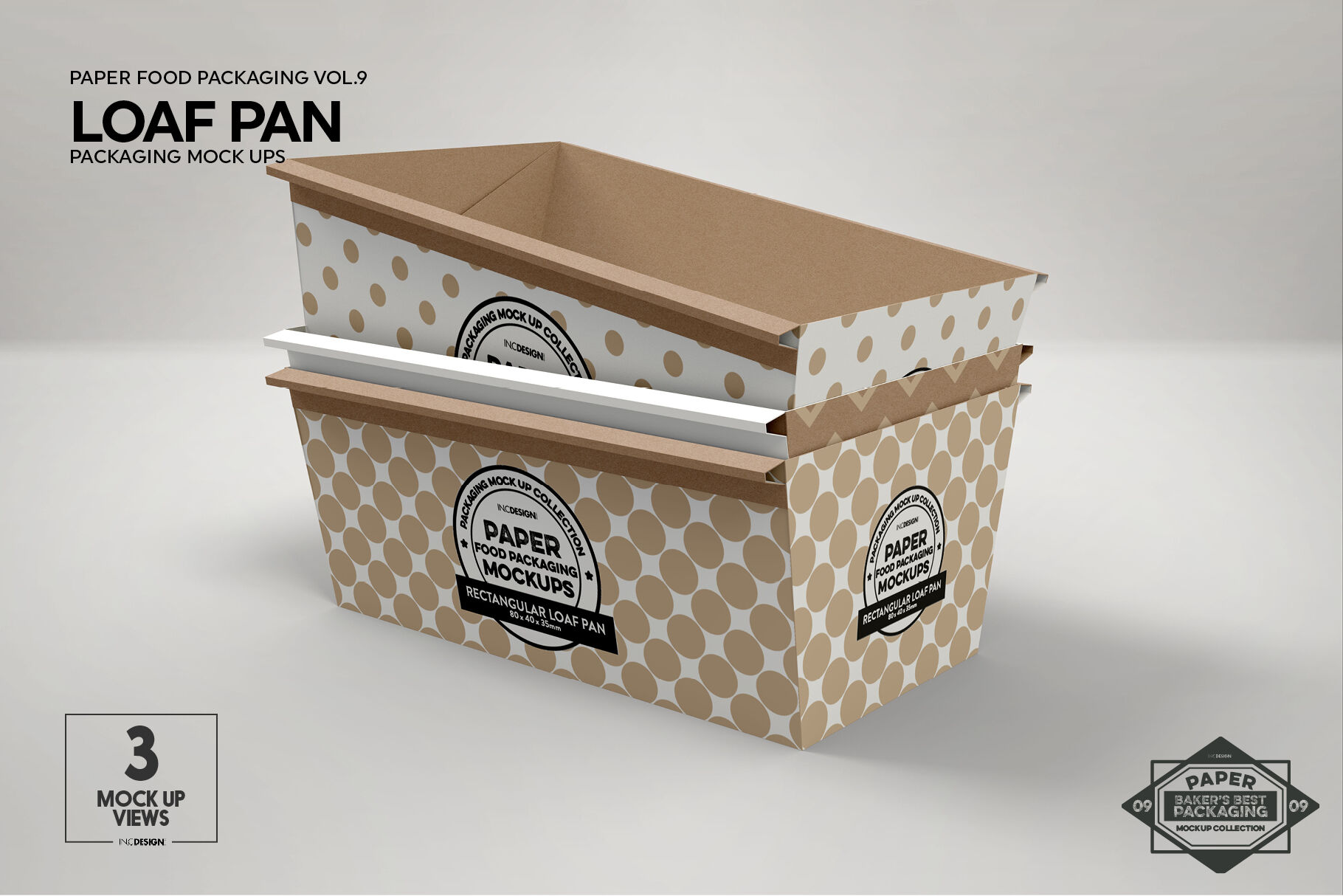 Download VOL 9: Paper Food Box Packaging Mockup Collection By INC ...