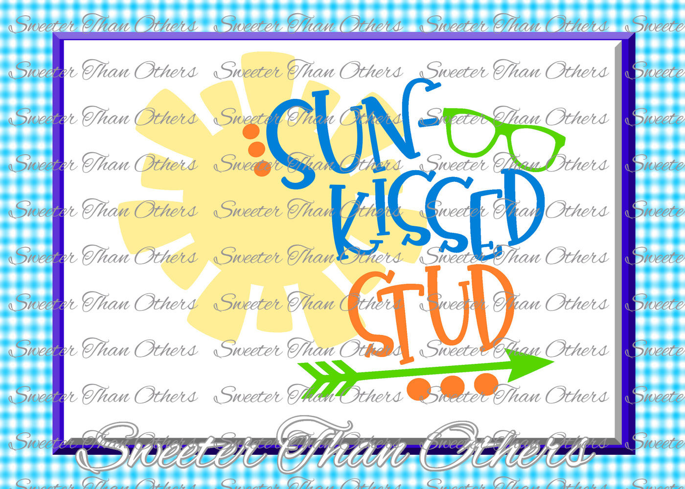 Download Beach Svg Sun Kissed Stud Svg Summer Beach Pattern Dxf Silhouette Cameo Cut File Cricut Cut File Instant Download Vinyl Design By Sweeter Than Others Thehungryjpeg Com