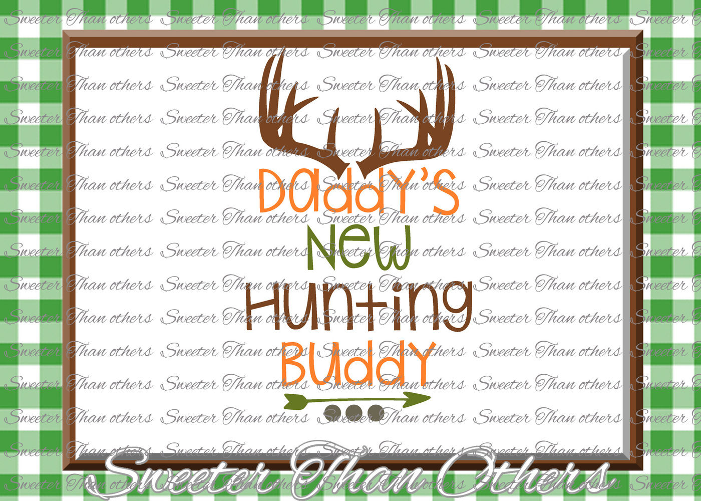 Download Baby Boy SVG, Daddys New Hunting Buddy, onesie cut file ...