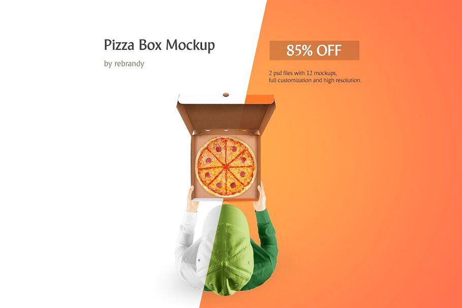 Download Glossy Opened Box Mockup Yellowimages