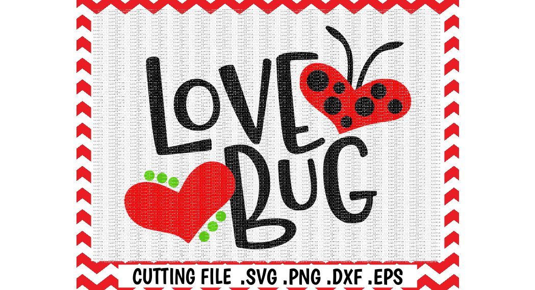 Love Bug Svg Lady Bug Love Svg Eps Dxf Cut Files Cutting Files Silhouette Cameo Cricut Instant Download By Cut It Up Y All Thehungryjpeg Com