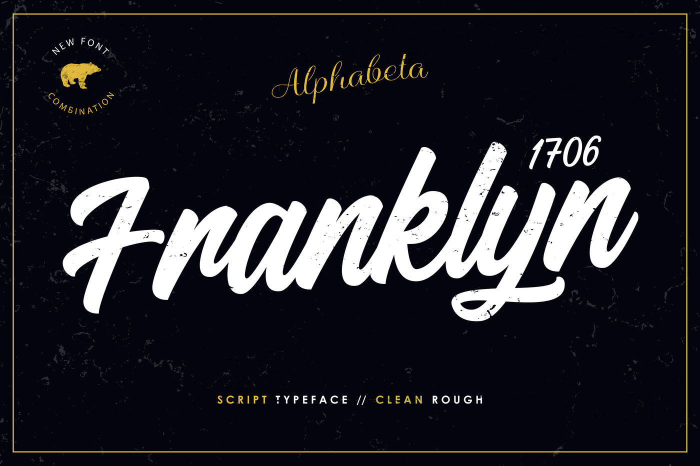 Franklyn 1706 By Alphabeta Thehungryjpeg Com