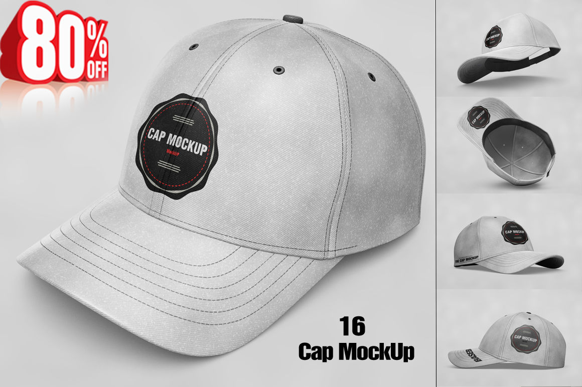 Cap Mockup By Mock Up Store | TheHungryJPEG