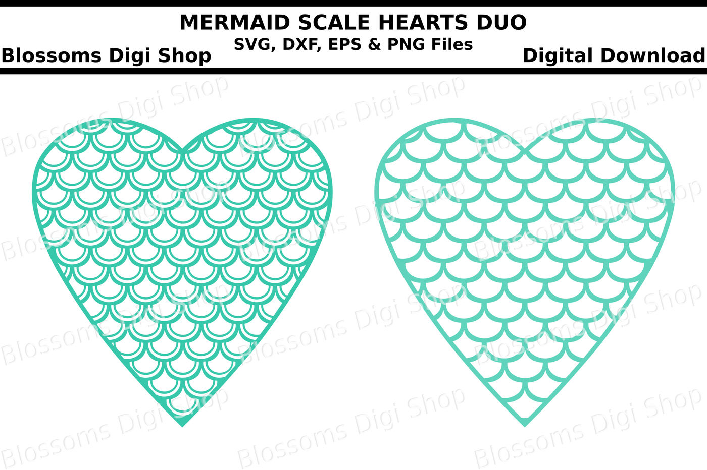 Free Free 284 Mermaid Scale Heart Svg SVG PNG EPS DXF File