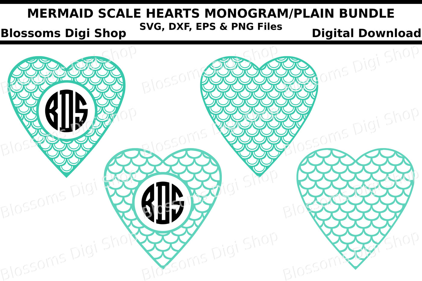 Free Free 330 Mermaid Scale Heart Svg SVG PNG EPS DXF File