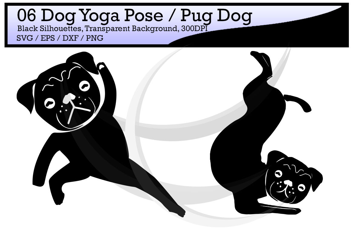 Download yoga silhouette svg / dog yoga pose / vector By ArcsMultidesignsShop | TheHungryJPEG.com