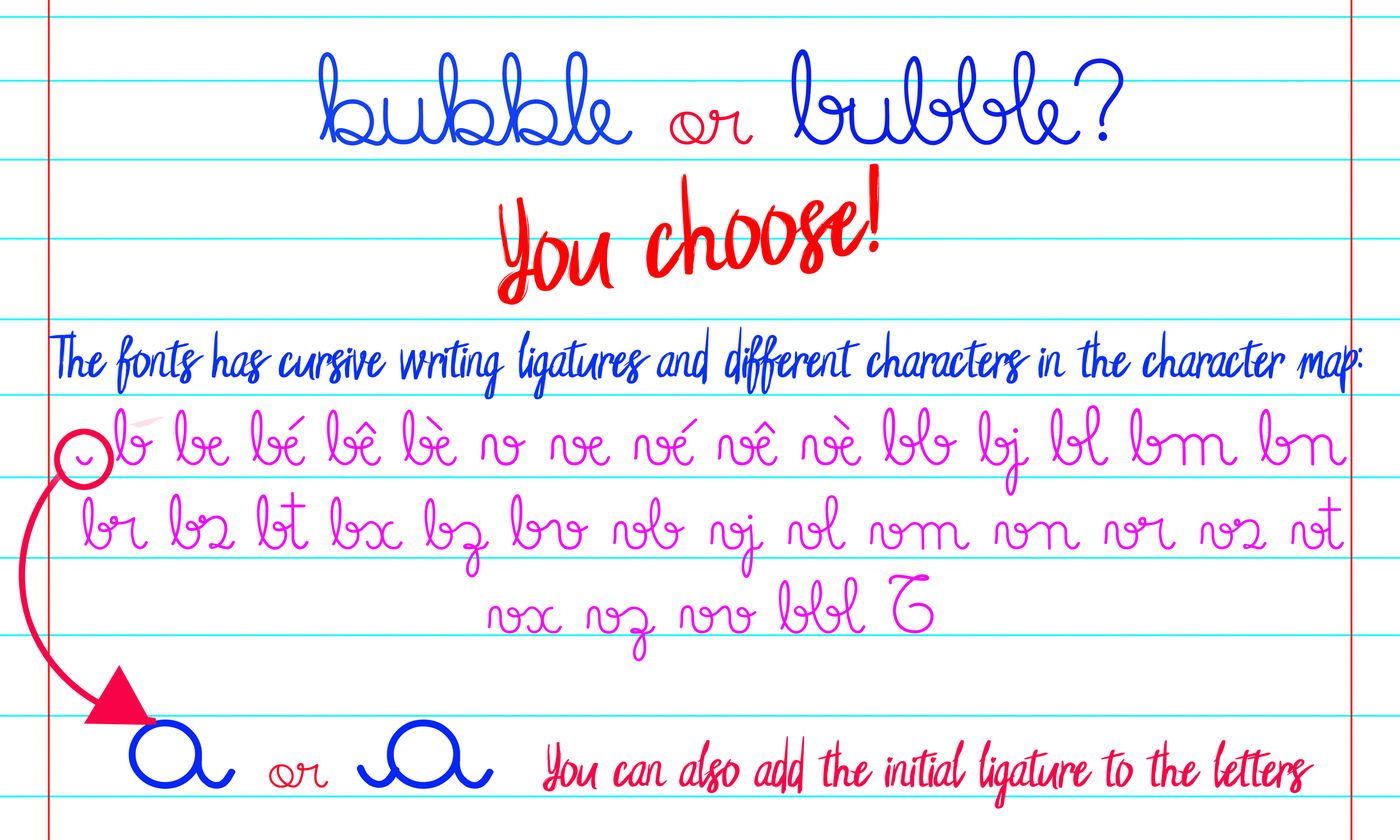 Fonts Cursive Kids and Cursive Kids Trace for literacy By ...