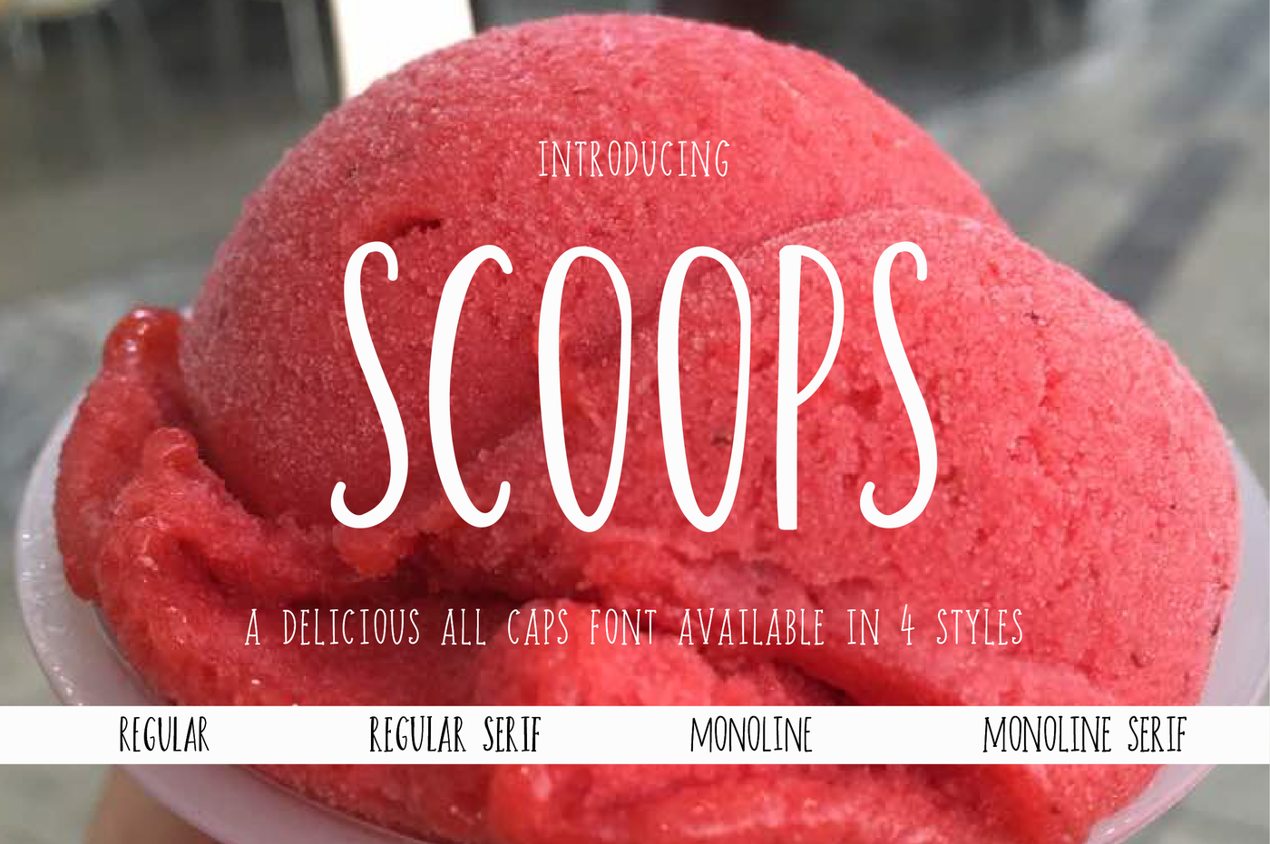 Scoops Font By The Ink Affair Thehungryjpeg Com