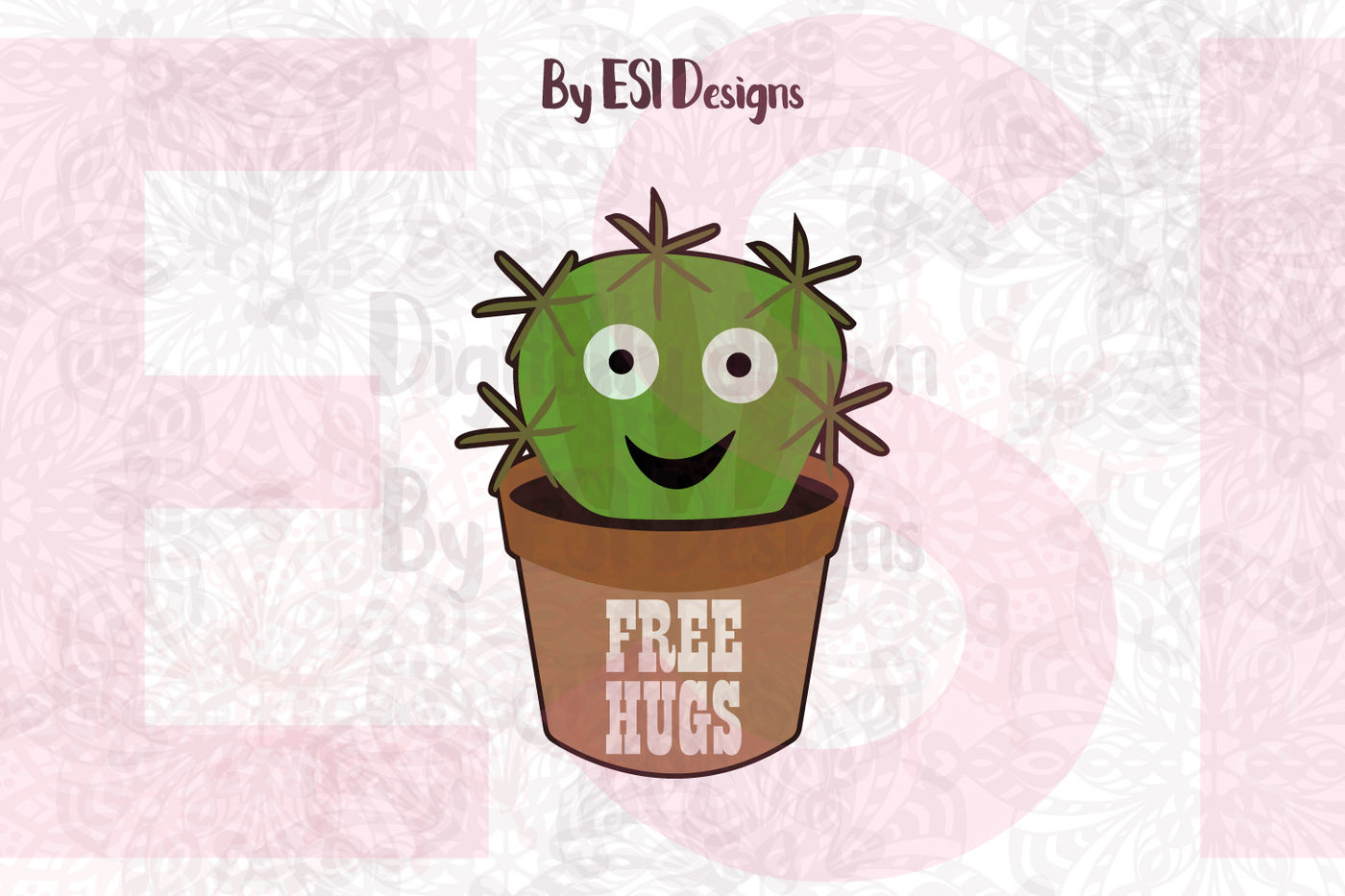 ori 76987 87b7ed4fdb0155fec86aaa8418322de55c8a8f9e free hugs cactus in a pot svg dxf eps and png cutting files clipart printable
