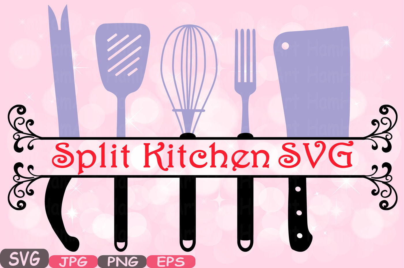 Download Split Kitchen Svg File Cutting Files Cricut Cameo Kitchen Utensils Silhouette Svg Cooking Food Stickers Clipart Tools Clip Art 571s By Hamhamart Thehungryjpeg Com