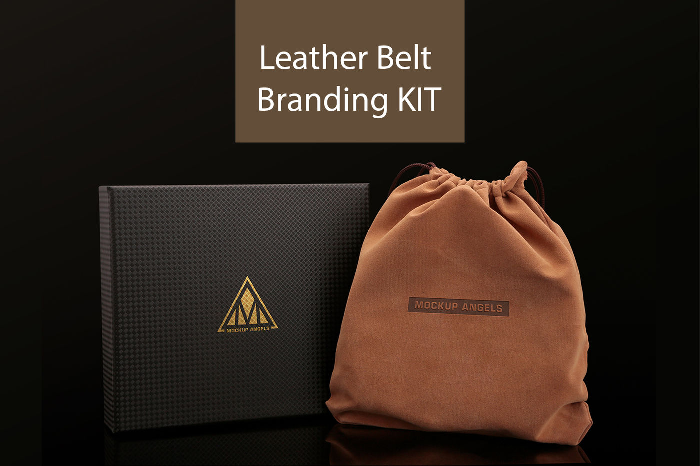 Leather Belt Branding KIT By Mockup Angel | TheHungryJPEG.com