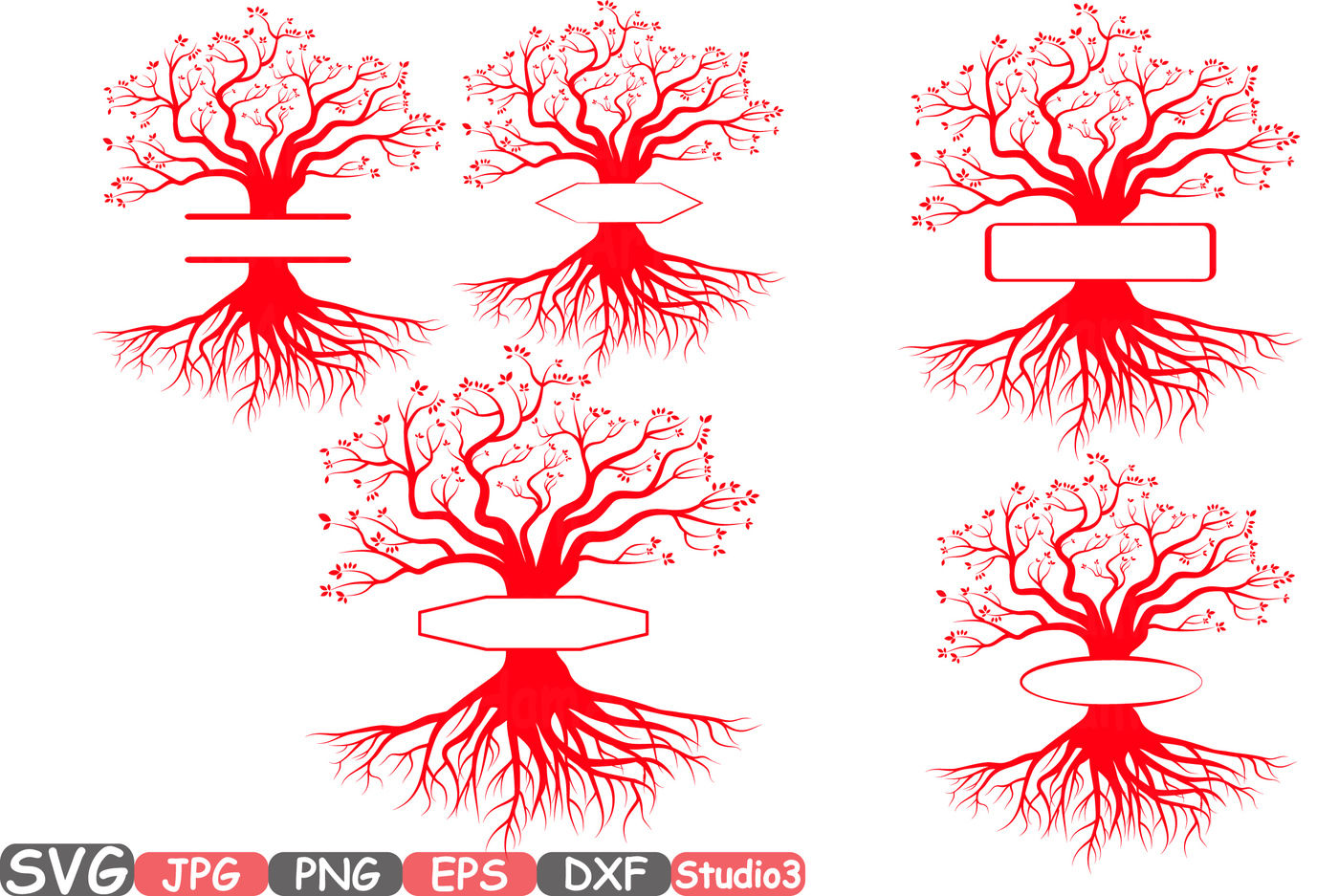 Free Free 123 Family Tree With Roots Svg SVG PNG EPS DXF File