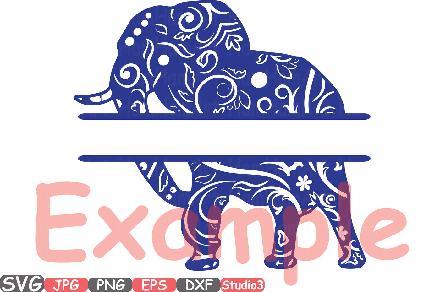 Download Svg Elephant Silhouette for Cricut, Silhouette ...