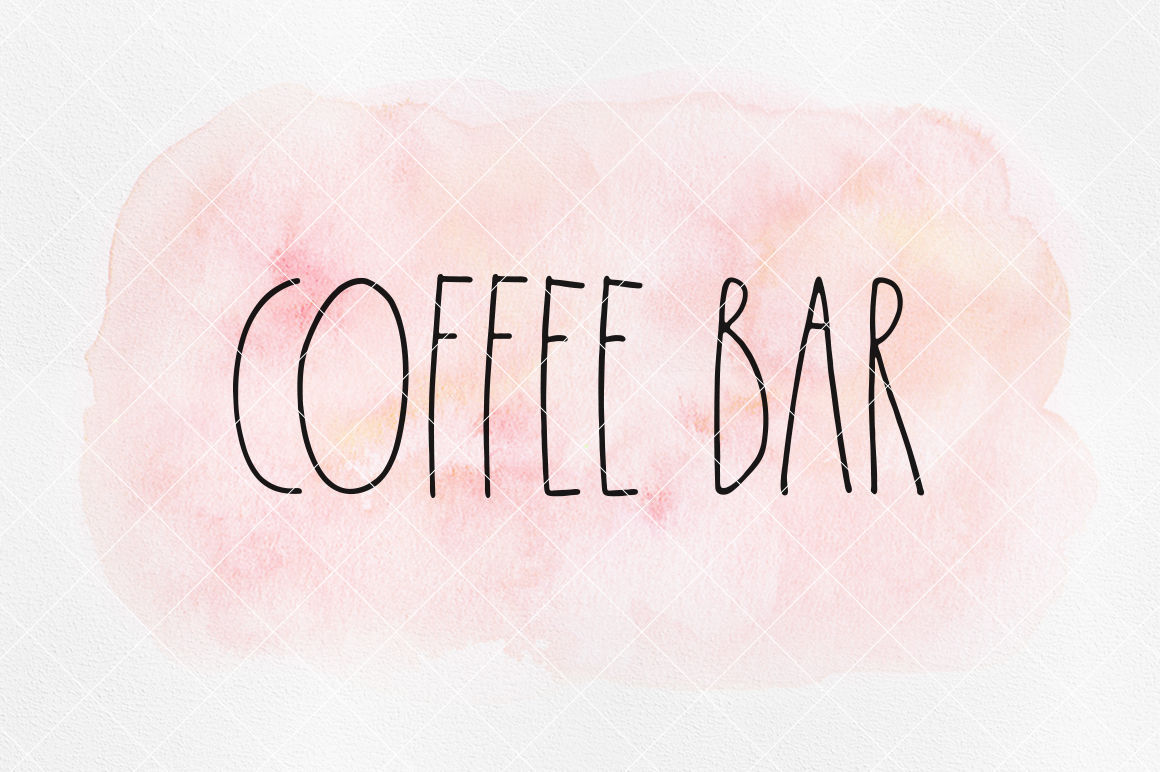 Download Coffee Bar - Farmhouse Decor - SVG Cut Files By Indie ...