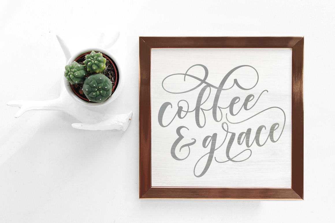 Download Coffee & Grace Craft files - SVG cut files - Vintage Coffee Sign files By Indie Grace ...