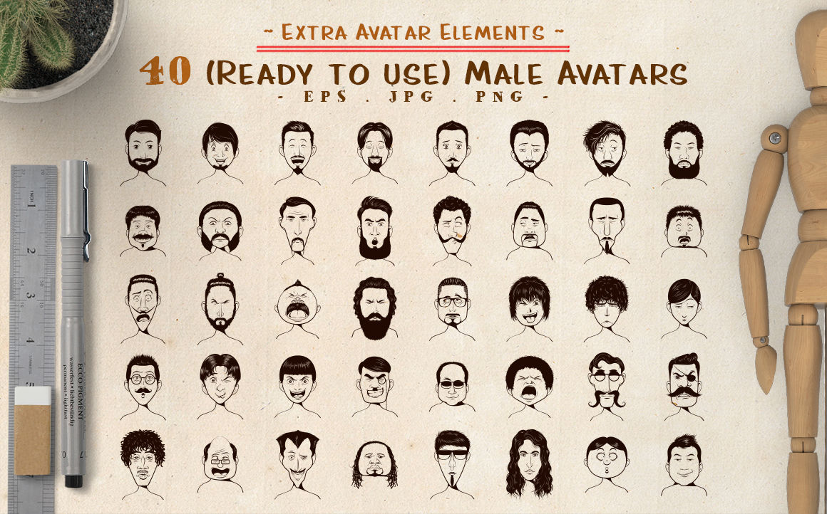 Avatar Creator Kit By Shark&Croc co.