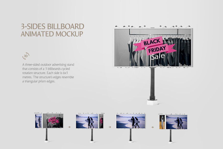 Download Billboard Animated Mockups Bundle By rebrandy ...