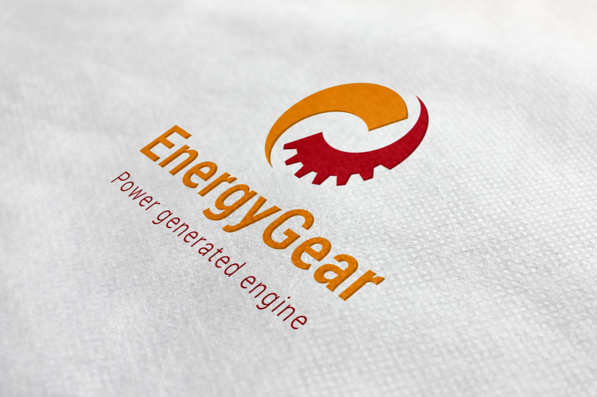 Energy Gear Logo By Digital Artist Thehungryjpeg Com